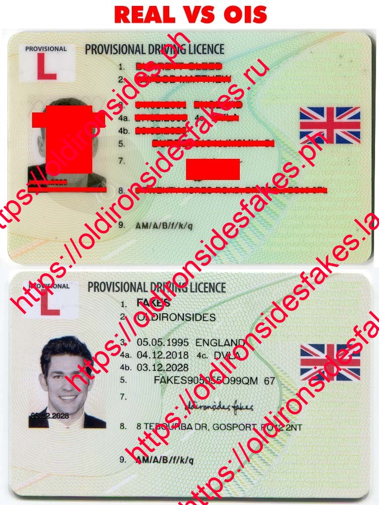 Fake Id Uk Provisional Driving Licence